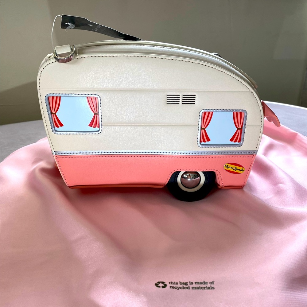 Kate Spade Day Tripper Camper Van Crossbody & Dust Bag Retail $449 - Picture 4 of 10